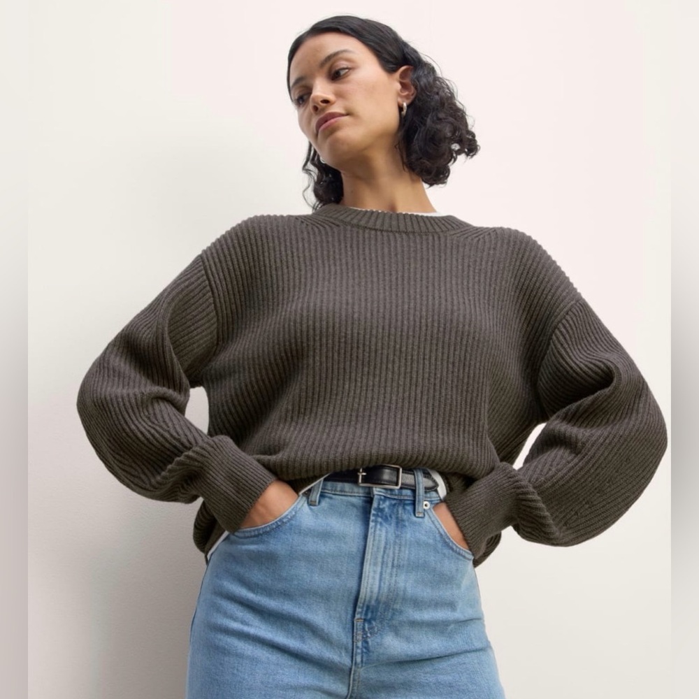 Everlane Cocoon Crew in Everyday Cotton